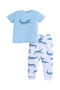 Boys’ Pajama Set – Crocodile Print Cotton Nightwear (2-Piece Set) - 7