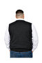 Men's Large Size Anthracite V-Neck Sweater 3Xl-4Xl-5Xl-6Xl - 3