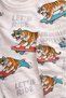 Boys’ Pajama Set – Playful Animal Print Cotton Nightwear (2-Piece Set) - 4