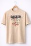 Unisex Oversized Easter Vibes Printed T-Shirt 100% Cotton – Premium Basic Streetwear Women's T-Shirt - 2