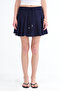 Belden İp B Tie-Detail Short Skirt Ş16072-L7 - 5