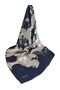 Silk K Crepe Satin Scarf 2026 Summer Season 9170701-321