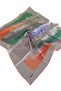Silk K Crepe Satin Scarf 2026 Summer Season 9172701-361 - 2