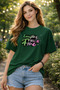 Unisex Oversized Everything Will Be Fine Printed T-Shirt 100% Cotton – Premium Basic Streetwear - 2