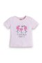 Girls Flamingo Print Cotton Pajama Set – T-Shirt & Full Pants Nightwear - 3