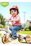 4-in-1 Convertible Baby Tricycle with Parental Handle | Foldable Kids Cycle 1.5–5 Years (Orange) - 2