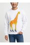 Fashion Hunter Giraffe – Heeled Design Sweatshirt / Hoodie (Optional) - 5