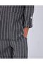 Boys' Linen Striped Two-Piece Set – Stylish and Comfortable Casual Combination (Shirt + Pants) 9262g - 3