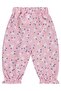 Paça Ruched 6-18 Months Pants - Pink 6-9 Months - 2