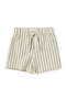 Boys 2 Pc Set “Coastal Stripe” Collared Button-Front Shirt & Draw-Waist Shorts Set - 7