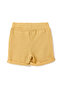 Boys 2 Pc Set “Sunlit Waffle” Collared Shirt & Roll-Cuff Shorts Set - 7