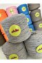 Gray Knitted Combed Cotton Yarn Ça Bag Rgü Yarn - (600-650Gr) 1 Piece - 2