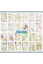 24 Sheets Washi Vintage Sticker Book Bullet Journal Scrapbook Laptop - 2