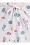 Girls Summer Vibes Print Cotton Pajama Set – T-Shirt & Shorts Nightwear - 8