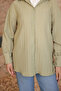 Green Sleeve Tie-Detail Button Shirt - 2