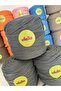 Anthracite Knitted Combed Cotton Yarn Ça Bag Rgü Yarn - (600-650Gr) 1 Piece - 2