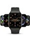 Smartbarry A63 Smartwatch - 2.2-Inch HD Curved AMOLED Screen - Fitness Tracker with Heart Rate, SpO2 - 2