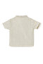 Boys 2 Pc Set “Coastal Stripe” Collared Button-Front Shirt & Draw-Waist Shorts Set - 5