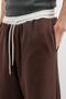 Baggy Fit Sweatpants Brown - 7