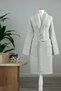 Colored Shawl Collar Bathrobe