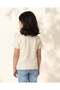 Girls Yellow Placement Print T-Shirt - 3