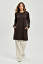 Women's C Pocketed Cycling Collar Tunic with Cuffs on the Sleeves - 3