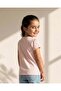 Girls Pink Printed T-Shirt - 3