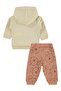 Hooded Dog Embroidery Set for 6-18 Months - Beige 6-9 Months - 3