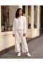 Women Ivory Embellished Blouse - 5