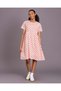 Senior Girls Pink Print Casual Dress - 5