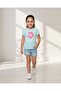 Girls Blue Printed T-Shirt - 2