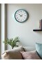 36 cm Turquoise Decorative Wall Clock