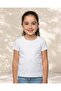 Girls White 3D Butterfly Embellished T-Shirt