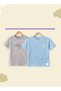100% Bamboo-Based Ultra-Soft Fabric T-Shirt for Boys Short Sleeve Casual Wear for Kids Set Of 2