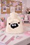 Plush Hot Water Bags with Kuzucuk Figure, 1 Lt Cream - 3