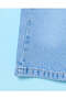 Infant Girls Blue Wide Leg Jeans With Headband - 4