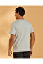 Men Green Basic Graphic T Shirt - 3