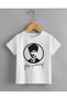 Atatürk Printed Crewneck 100% Pa Cotton Short Sleeve Children's T-Shirt