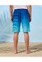 Senior Boys Blue Hunting Dolphin Swim Shorts - 3