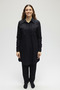 Women's Tunic Ö Button-Front Top Ce Pocketed Ol Cuffed Pants Elastic Waist Pocketed İ Pocketed Set - 5