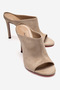 Ten Suede Women's Open Toe Red Sole Stiletto Heel U t Slipper Melody - 2