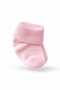 Baby Socks Set of 6 Cotton 0-6 Months - Pink Socks - Pink Ecru White - 2