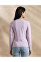 Women Lilac Long Sleeve Crew Neck T-Shirt - 3