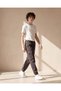 Senior Boys Charcoal Cargo Trousers - 2