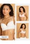 Women Assorted 3 Pack Printed Cotton Blend T-Shirt Bras