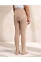 Girls Beige Jacquard Design Tights 2 Pairs - 3