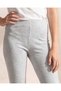 Senior Girls Grey Melange Rib Leggings - 4