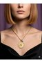 316L Stainless Steel Republic Ata Pointed Evil Eye Beaded Women's Steel Necklace 60 cm - 6