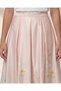 Senior Girls Pink Floral Placement Print Skirt - 4
