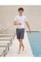 Senior Boys Grey Waistband Swim Shorts - 5